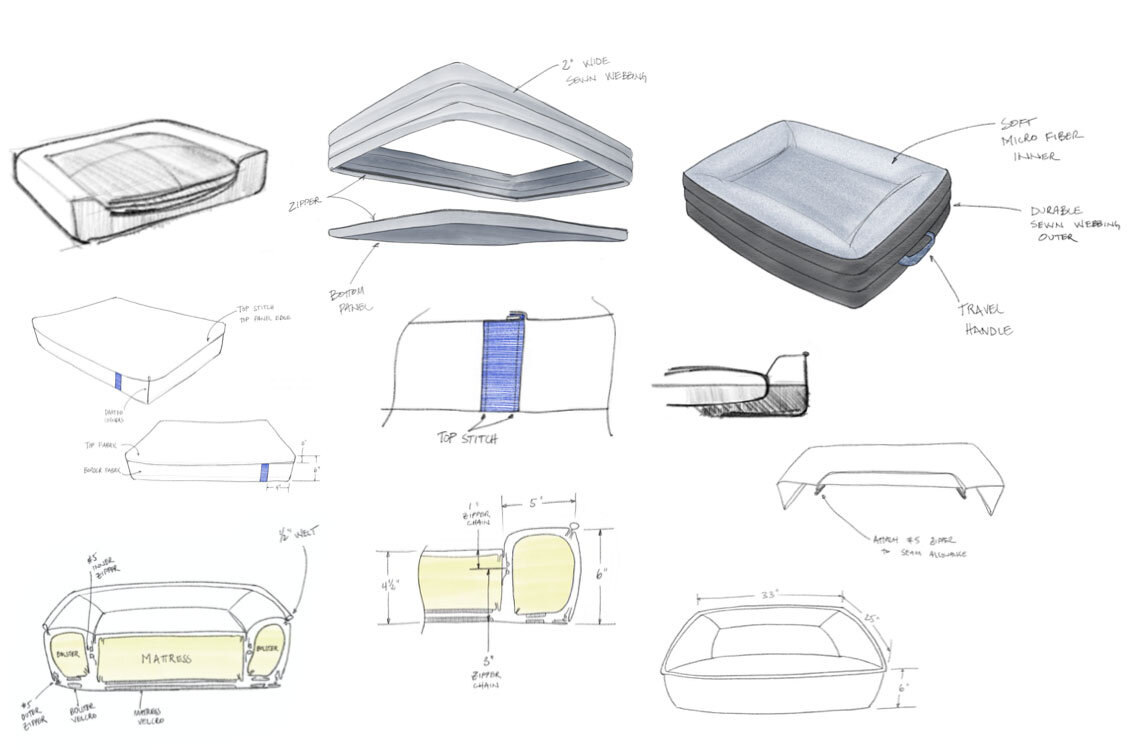 Design sketches