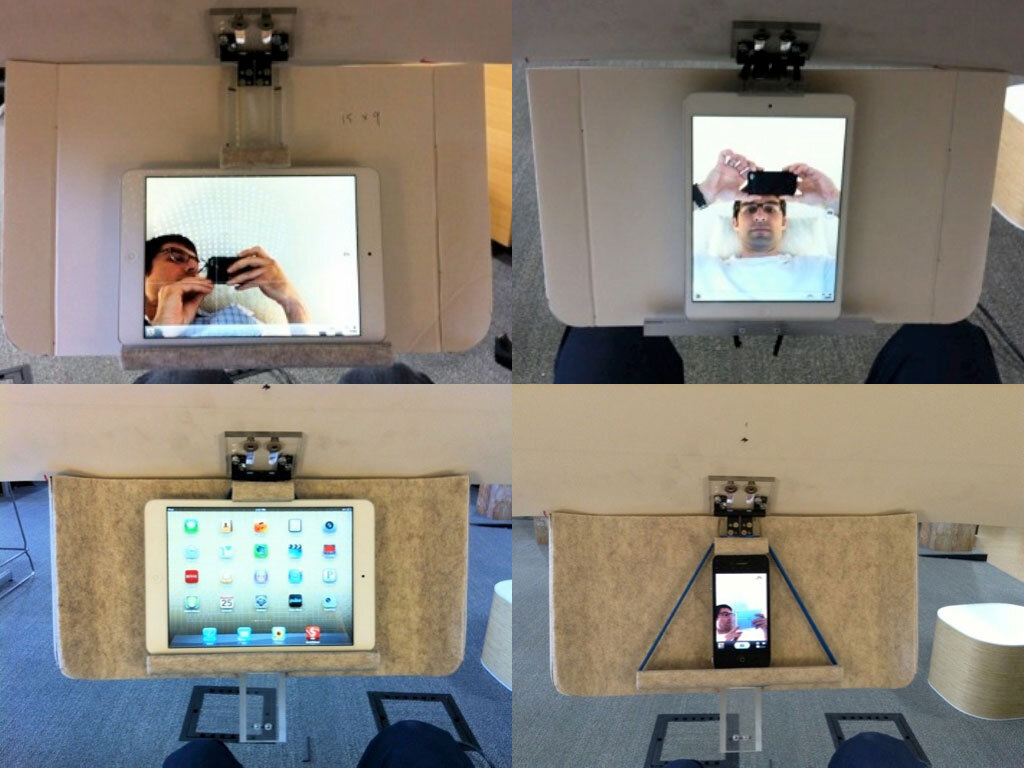 Device holding mockup