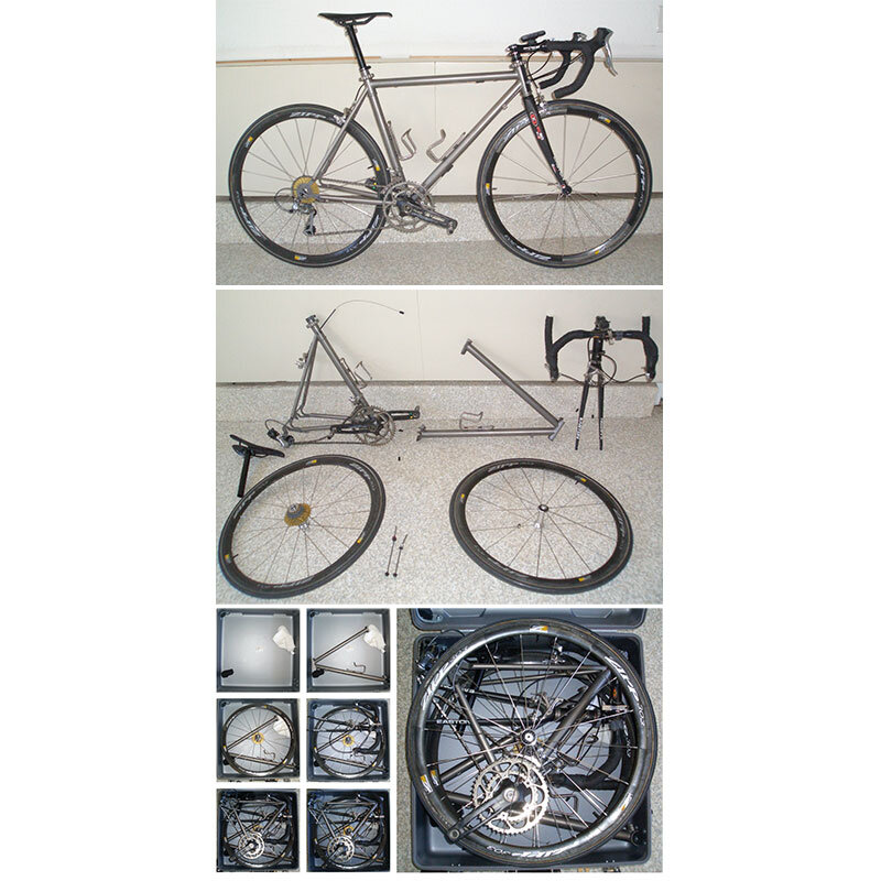 First rideable titanium prototype