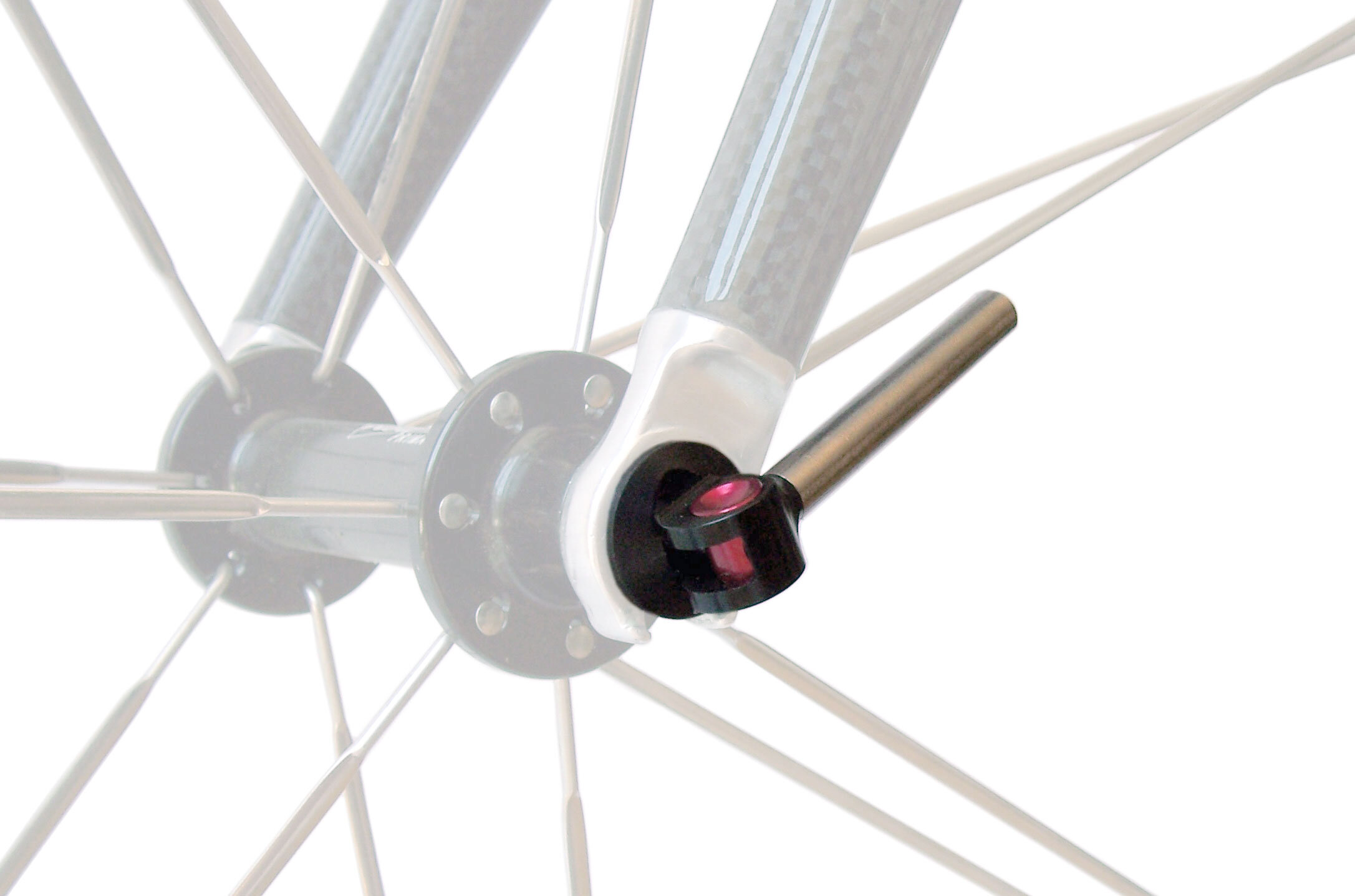 Titanium wheel skewer