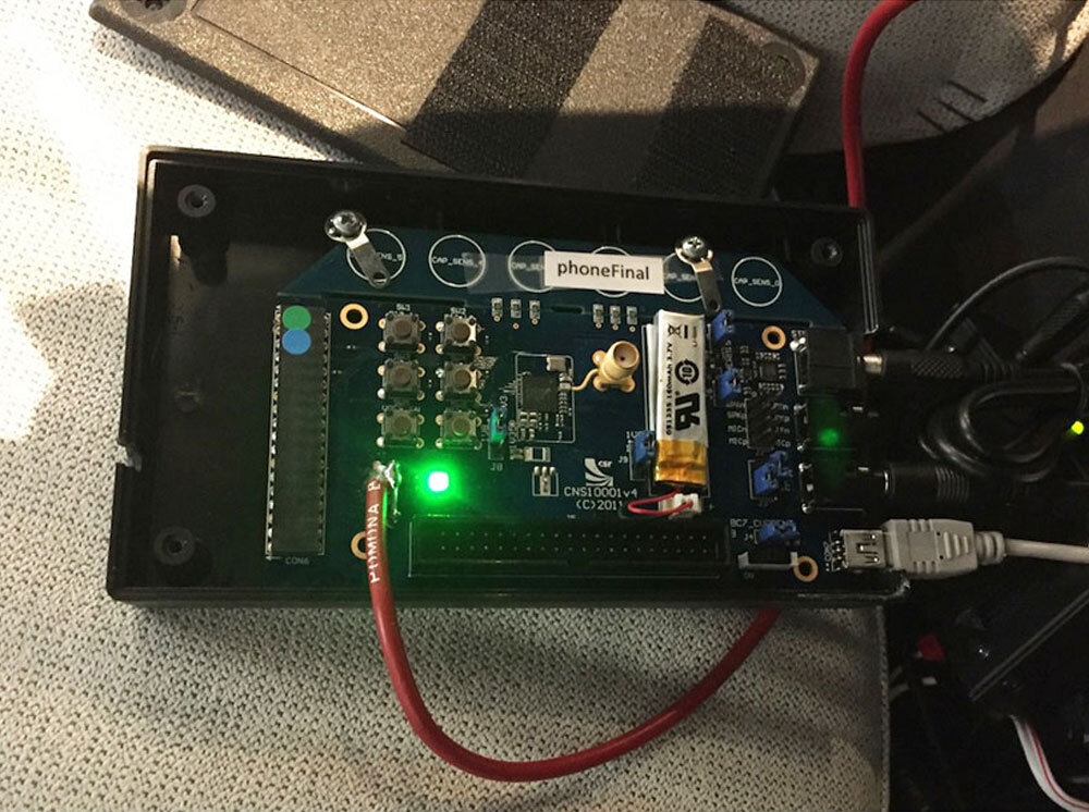 Bluetooth breadboard prototype